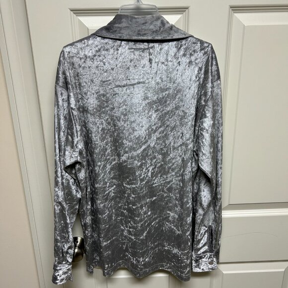 Vintage 90s BC Ethic Poly Button-Down Shirt - Picture 4 of 4